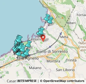 Mappa Via Francesco Ciampa, 80063 Piano di Sorrento NA, Italia (1.1775)