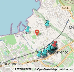 Mappa Via Francesco Ciampa, 80063 Piano di Sorrento NA, Italia (0.5835)