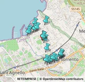 Mappa Via Francesco Ciampa, 80063 Piano di Sorrento NA, Italia (0.4145)