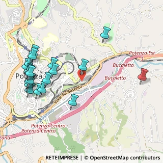 Mappa Via Anna Maria Ortese, 85100 Potenza PZ, Italia (1.336)