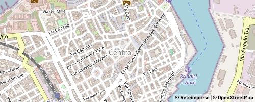 Mappa Brindisi