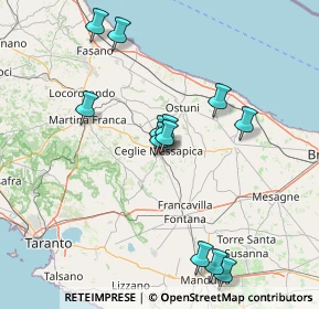 Mappa Via Sandro Pertini, 72013 Ceglie Messapica BR, Italia (15.83917)