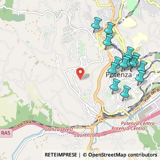 Mappa Via Mar Egeo, 85100 Potenza PZ, Italia (1.33714)