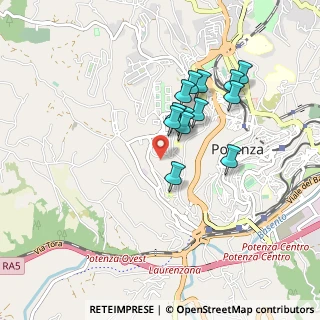 Mappa Via Mar Egeo, 85100 Potenza PZ, Italia (0.79538)