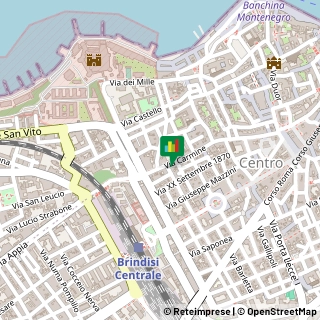 Via Giordano Bruno, 67,72100Brindisi