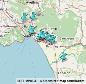 Mappa 84098 Pontecagnano Faiano SA, Italia (9.77273)