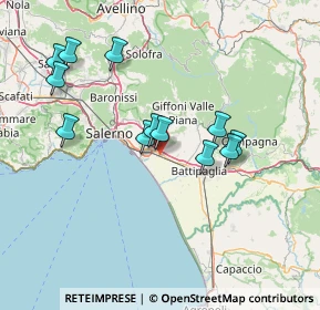 Mappa 84098 Pontecagnano Faiano SA, Italia (14.85167)