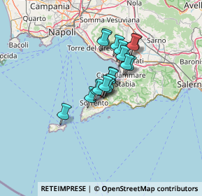 Mappa Via Ripa di Cassano, 80065 Piano di Sorrento NA, Italia (9.20842)