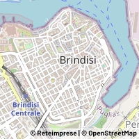 Kaart Brindisi