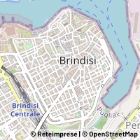 Mapa Brindisi