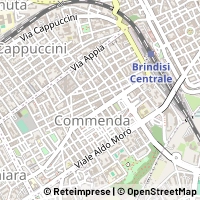 Mapa Brindisi