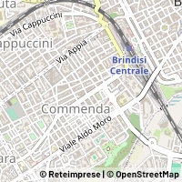Mapa Brindisi