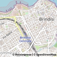 地図 Brindisi