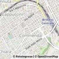Mapa Brindisi