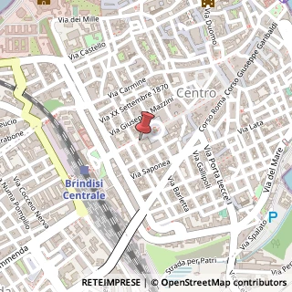 Mappa Corso Umberto I, 107, 72100 Brindisi, Brindisi (Puglia)