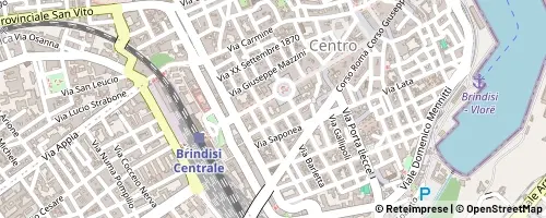 Mappa Brindisi
