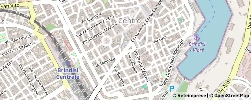 Mappa Brindisi