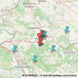 Mappa Via Alberobello, 85100 Potenza PZ, Italia (11.44909)