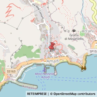 Mappa Via Lorenzo D'Amalfi, 13, 84011 Amalfi, Salerno (Campania)