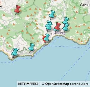 Mappa 84011 Amalfi SA, Italia (3.92667)