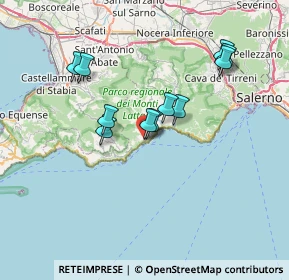 Mappa 84011 Amalfi SA, Italia (6.53818)