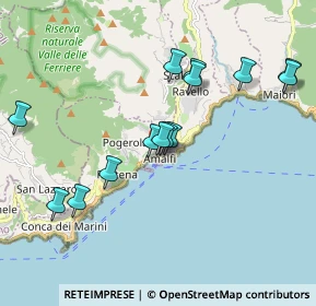 Mappa 84011 Amalfi SA, Italia (1.99357)