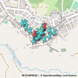 Mappa Via Vittorio Emanuele, 07040 Uri SS, Italia (0.11923)