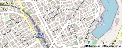 Mappa Brindisi