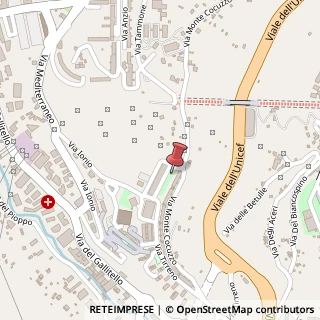 Mappa Via Tirreno, 4, 85100 Potenza, Potenza (Basilicata)
