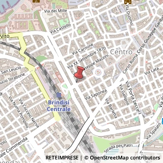 Mappa Corso Umberto I, 122, 72100 Brindisi, Brindisi (Puglia)