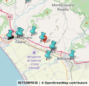 Mappa Bivio S. Cecilia, 84025 Eboli SA, Italia (5.35647)