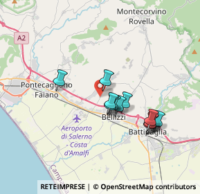 Mappa Bivio S. Cecilia, 84025 Eboli SA, Italia (3.27167)