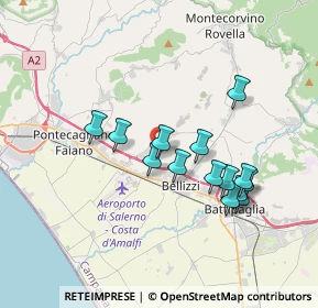 Mappa Bivio S. Cecilia, 84025 Eboli SA, Italia (3.45357)