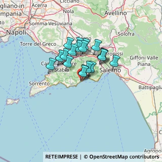 Mappa Piazza Flavio Gioia, 84017 Positano SA, Italia (10.103)