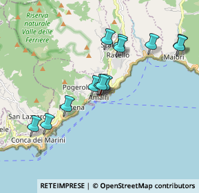 Mappa Largo Scario, 84011 Amalfi SA, Italia (1.85769)