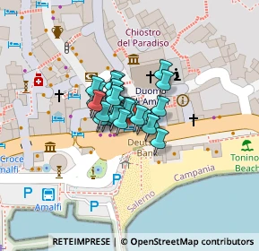 Mappa Corso delle Repubbliche Marinare, 84011 Amalfi SA, Italia (0)