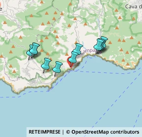 Mappa Piazza Flavio Gioia, 84017 Positano SA, Italia (3.25545)