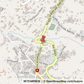 Mappa Via Armando Diaz, 5, 80051 Agerola, Napoli (Campania)