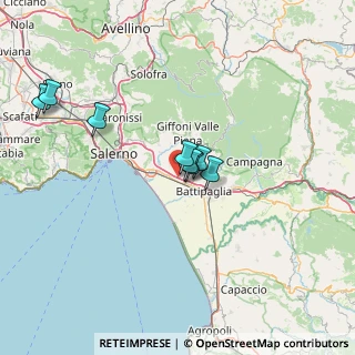 Mappa A3 Napoli - Reggio Calabria, 84090 Montecorvino Pugliano SA, Italia (25.15167)