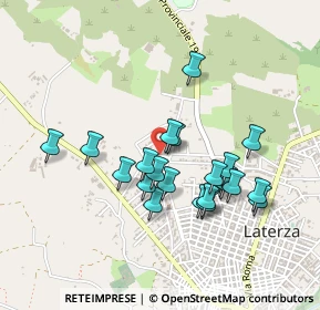 Mappa Trav. G. Russi, 74014 Laterza TA, Italia (0.43182)