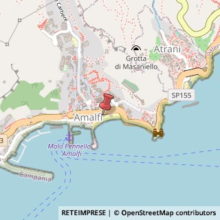 Mappa Viale della Regione, 4, 84011 Amalfi, Salerno (Campania)