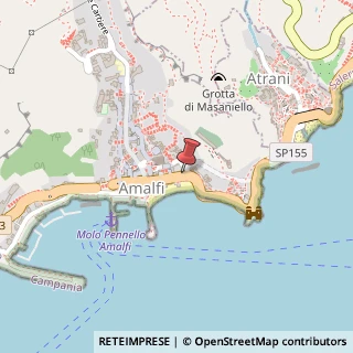 Mappa Corso delle Repubbliche Marinare, 37/38, 84011 Amalfi, Salerno (Campania)