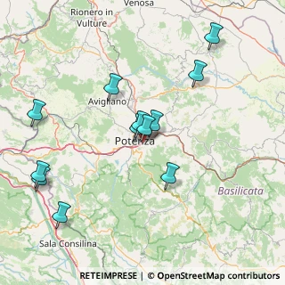 Mappa Via dei Gerani, 85100 Potenza PZ, Italia (17.06083)