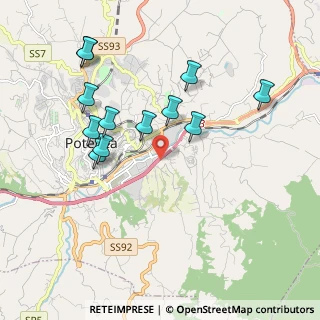 Mappa Via dei Gerani, 85100 Potenza PZ, Italia (2.10417)