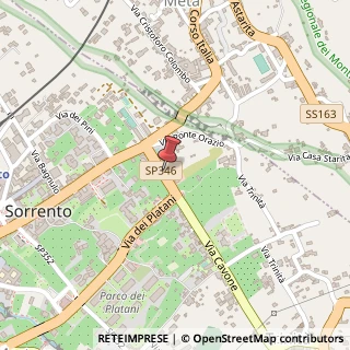 Mappa Via Cavone, 6, 80063 Piano di Sorrento, Napoli (Campania)