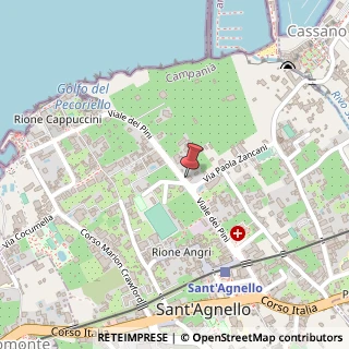 Mappa Viale dei pini 53, 80131 Sant'Agnello, Napoli (Campania)