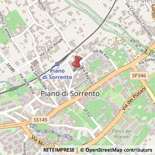 Mappa Via Casa Rosa, 46, 80063 Piano di Sorrento, Napoli (Campania)