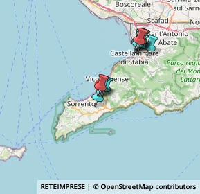 Mappa Via Casa Lauro, 80063 Piano di Sorrento NA, Italia (6.77833)