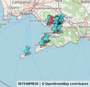 Mappa Via Casa Lauro, 80063 Piano di Sorrento NA, Italia (12.433)
