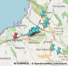 Mappa Via Casa Lauro, 80063 Piano di Sorrento NA, Italia (0.63)